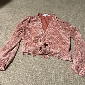 Ink intermix blouse